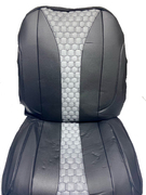 ЧЕХОЛ СИДЕНИЙ FORS ДАЧИЯ ЛОГАН 7 МЕСТ СЕРЫЙ РОМБ КОЖА 8801