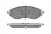 ТОРМОЗНЫЕ  КОЛОДКИ ПЕРЕДНИЕ АВЕО 06 РИДЕР RD.3323.DB3330 ( СКТ SP - 290 )
