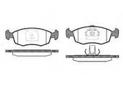 ТОРМОЗНЫЕ КОЛОДКИ ПЕРЕДНИЕ ФИАТ ДОБЛО 01===> РИДЕР RD.20907STD