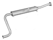 ГЛУШИТЕЛЬ СРЕДНИЙ 2110-2115 ДЛИНА ОТ БАЧКА 34СМ от бочка 10см (21082)