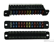 БЛОК ПРЕДОХРАНИТЕЛЕЙ 2101 2102 2103 2104 2105 2106 БОЛЬШОЙ БЕЗ КОРПУСА ЕВРО  ЕВРОЕКС EX-13722