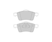 ТОРМОЗНЫЕ КОЛОДКИ ПЕРЕДНИЕ Т 4  90-03 РИДЕР RD.3323.DB1282