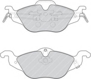 ТОРМОЗНЫЕ  КОЛОДКИ ПЕРЕДНИЕ АСТРА Г РИДЕР RD.23063STD(SP241)