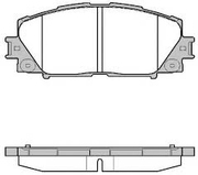 ТОРМОЗНЫЕ КОЛОДКИ ПЕРЕДНИЕ ПРИУС 1,8 ГИБРИД 09===> РИДЕР RD.24451STD