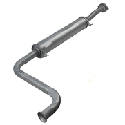 ГЛУШИТЕЛЬ СРЕДНИЙ 2110 2111 2112 2113 2114 (под катализатор ЕВРО-2) АВТОСТАНДАРТ (ОТ БАЧКА 34-35 СМ)