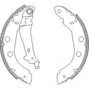 ТОРМОЗНЫЕ КОЛОДКИ ЗАДНИЕ КАНГО 97 --->  РИДЕР RD.2638.GS8655  (d=228)
